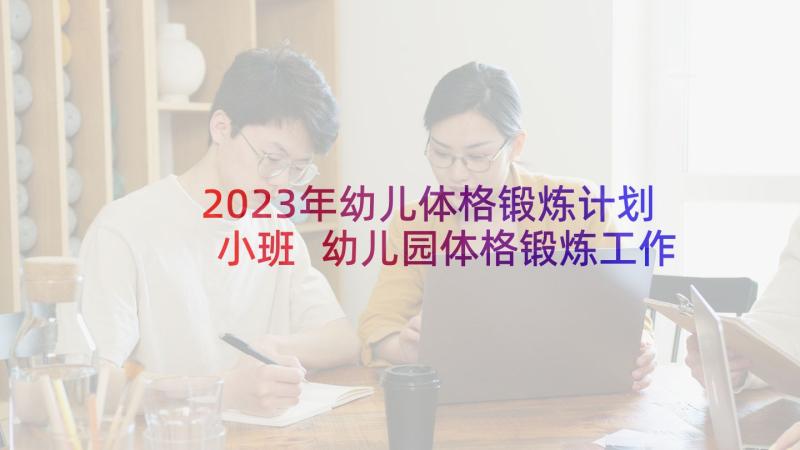 2023年幼儿体格锻炼计划小班 幼儿园体格锻炼工作计划(汇总5篇)