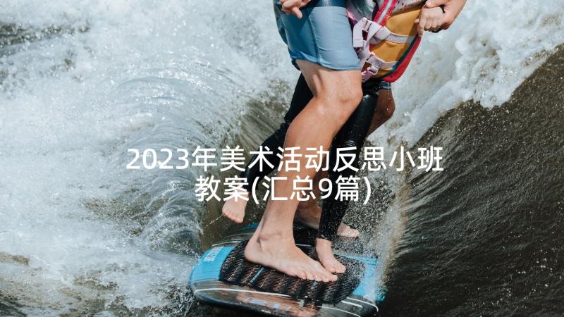 2023年美术活动反思小班教案(汇总9篇)