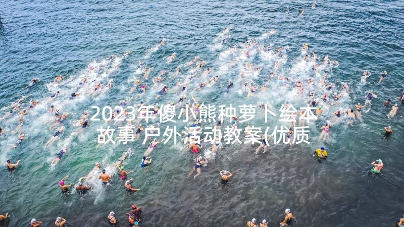 2023年傻小熊种萝卜绘本故事 户外活动教案(优质8篇)