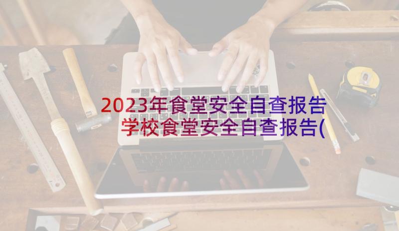 2023年食堂安全自查报告 学校食堂安全自查报告(通用5篇)