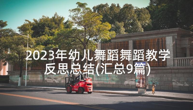 2023年幼儿舞蹈舞蹈教学反思总结(汇总9篇)