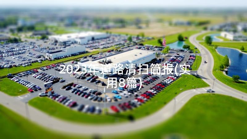 2023年道路清扫简报(实用8篇)