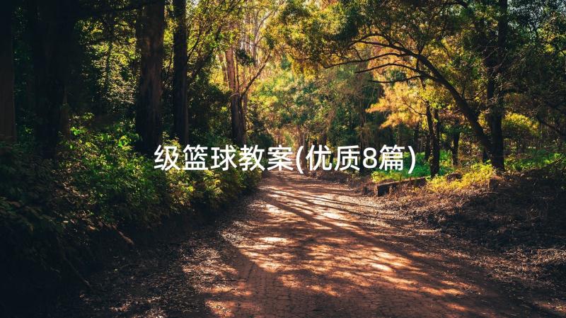 级篮球教案(优质8篇)