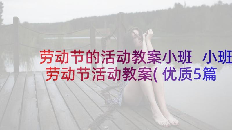 劳动节的活动教案小班 小班劳动节活动教案(优质5篇)