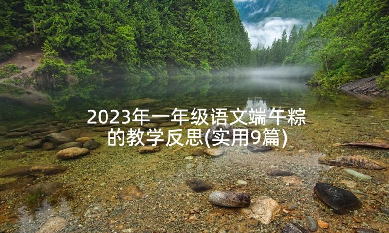 2023年一年级语文端午粽的教学反思(实用9篇)