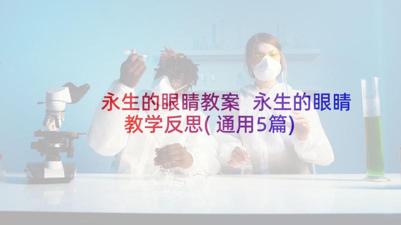 永生的眼睛教案 永生的眼睛教学反思(通用5篇)