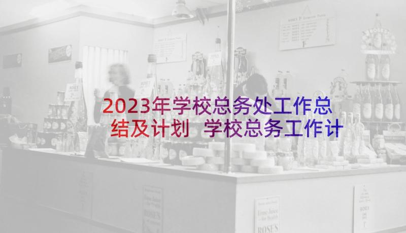 2023年学校总务处工作总结及计划 学校总务工作计划(优质9篇)