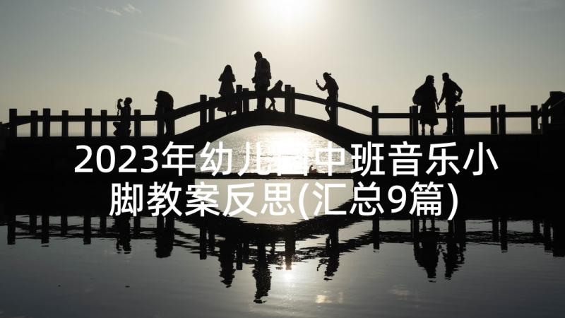 2023年幼儿园中班音乐小脚教案反思(汇总9篇)