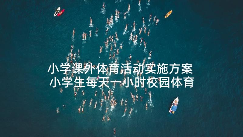 小学课外体育活动实施方案 小学生每天一小时校园体育活动实施方案(精选5篇)