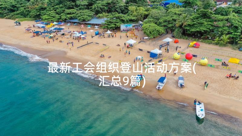 最新工会组织登山活动方案(汇总9篇)