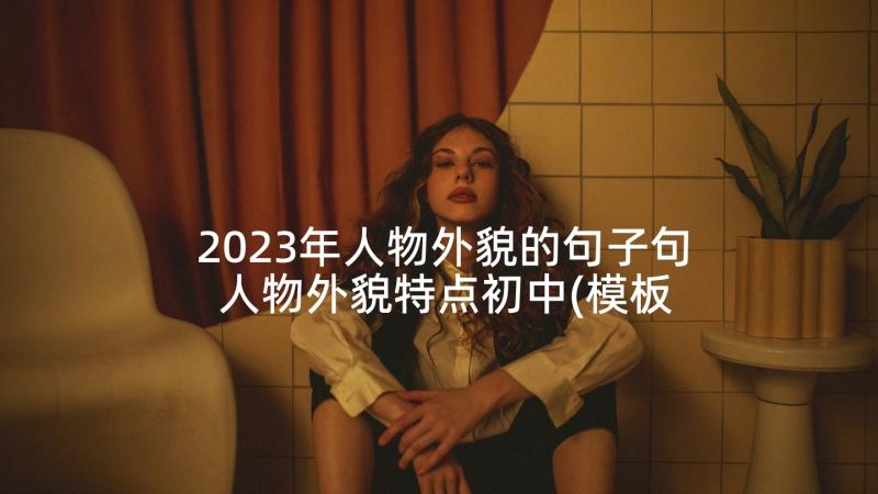 2023年人物外貌的句子句 人物外貌特点初中(模板5篇)