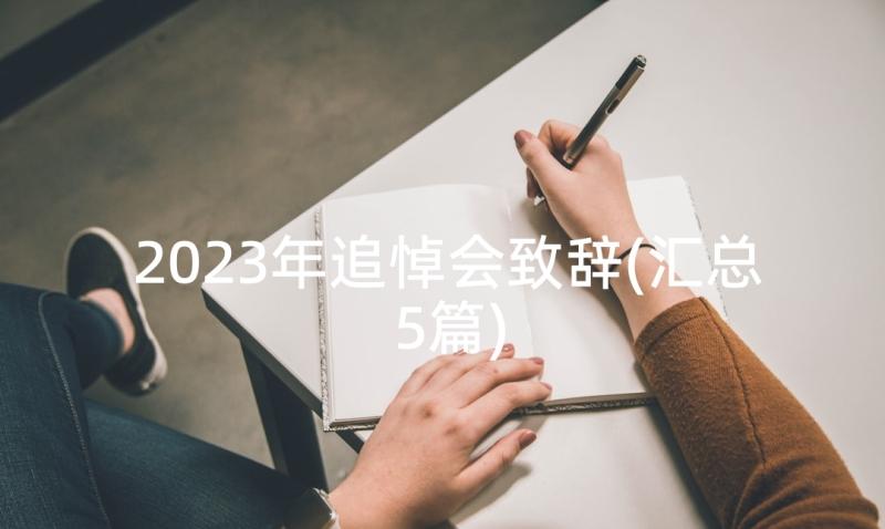 2023年追悼会致辞(汇总5篇)