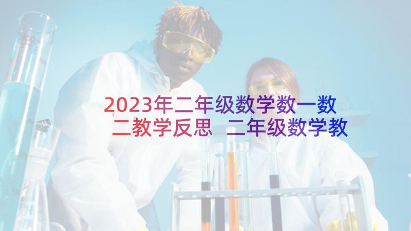 2023年二年级数学数一数二教学反思 二年级数学教学反思(模板8篇)