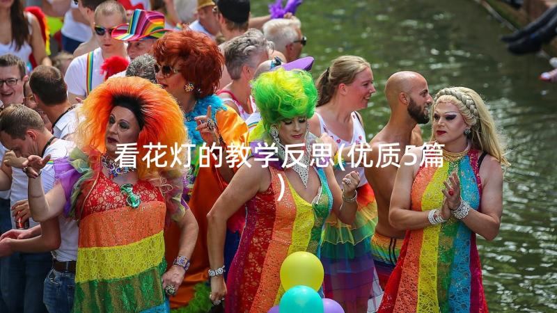 看花灯的教学反思(优质5篇)