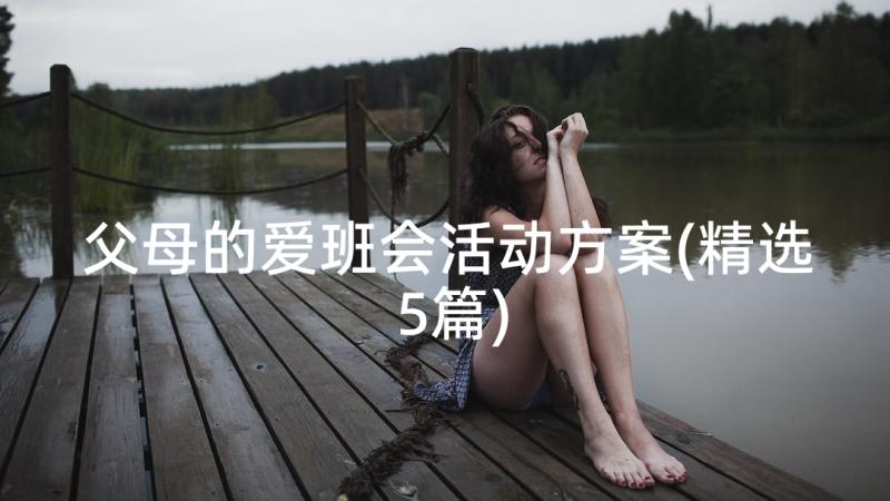 父母的爱班会活动方案(精选5篇)