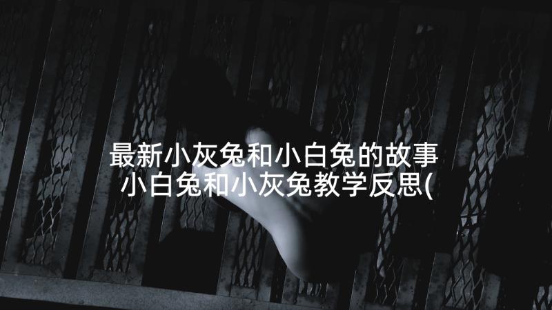 最新小灰兔和小白兔的故事 小白兔和小灰兔教学反思(优秀10篇)