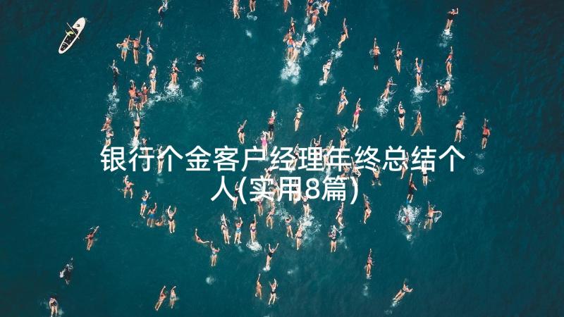 银行个金客户经理年终总结个人(实用8篇)