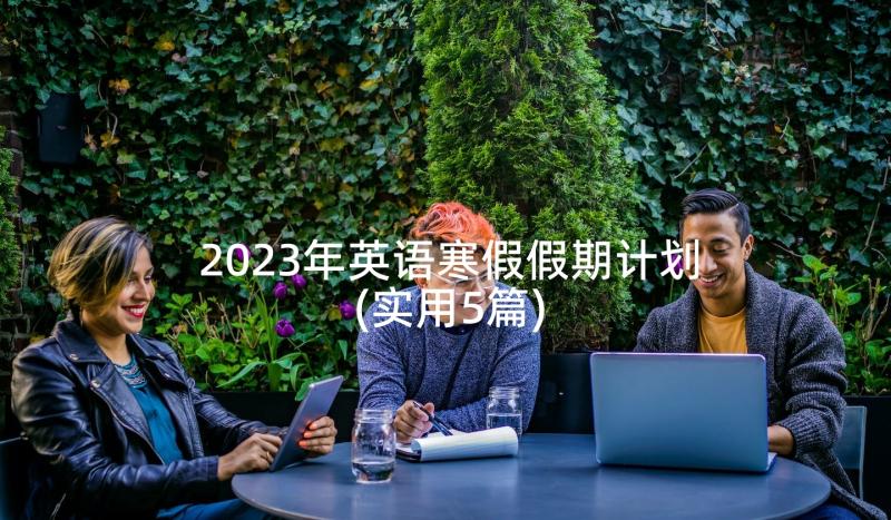 2023年英语寒假假期计划(实用5篇)