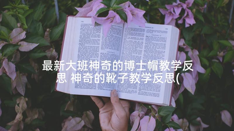 最新大班神奇的博士帽教学反思 神奇的靴子教学反思(通用5篇)