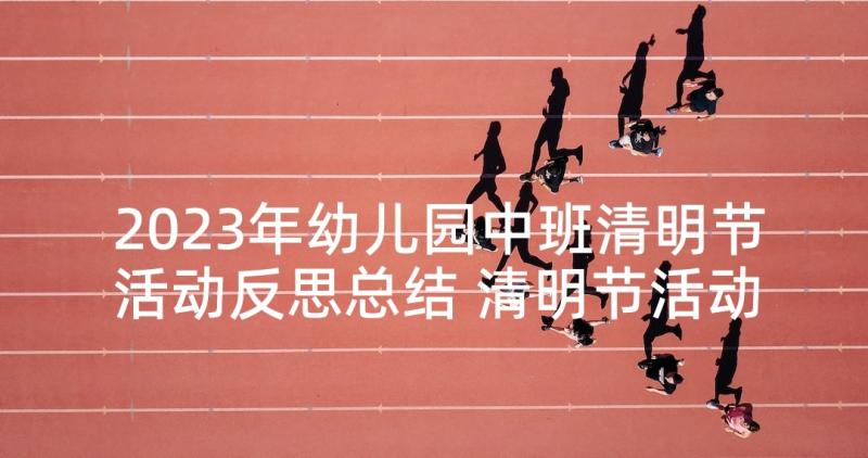 2023年幼儿园中班清明节活动反思总结 清明节活动方案幼儿园中班(优质9篇)