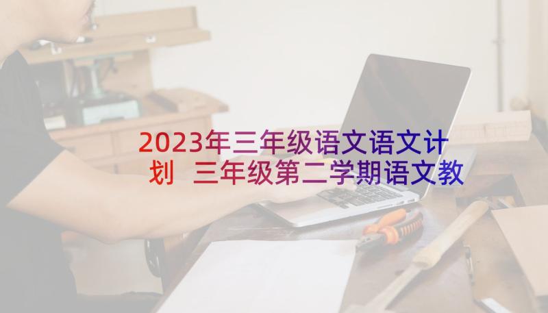 2023年三年级语文语文计划 三年级第二学期语文教学计划(汇总8篇)