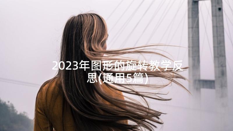 2023年图形的旋转教学反思(通用5篇)