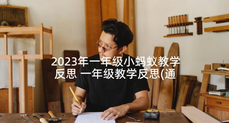 2023年一年级小蚂蚁教学反思 一年级教学反思(通用9篇)