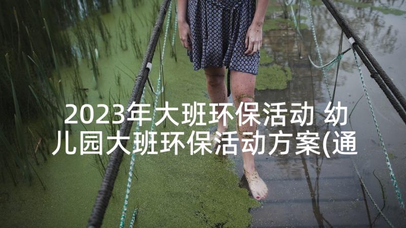 2023年大班环保活动 幼儿园大班环保活动方案(通用5篇)