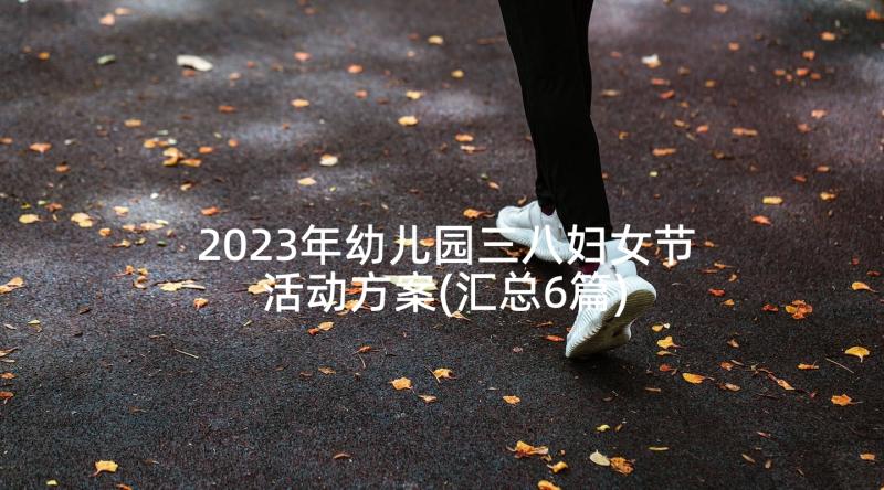 2023年幼儿园三八妇女节活动方案(汇总6篇)