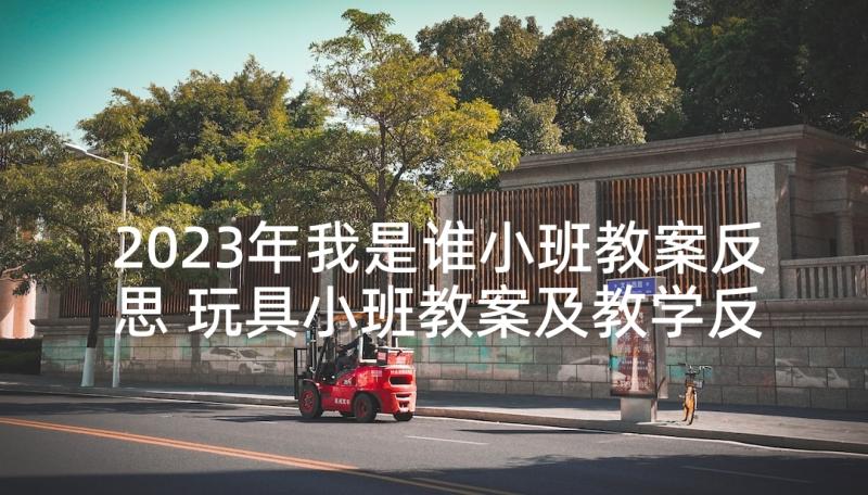 2023年我是谁小班教案反思 玩具小班教案及教学反思(通用6篇)