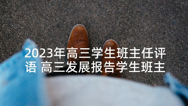 2023年高三学生班主任评语 高三发展报告学生班主任评语(优秀9篇)