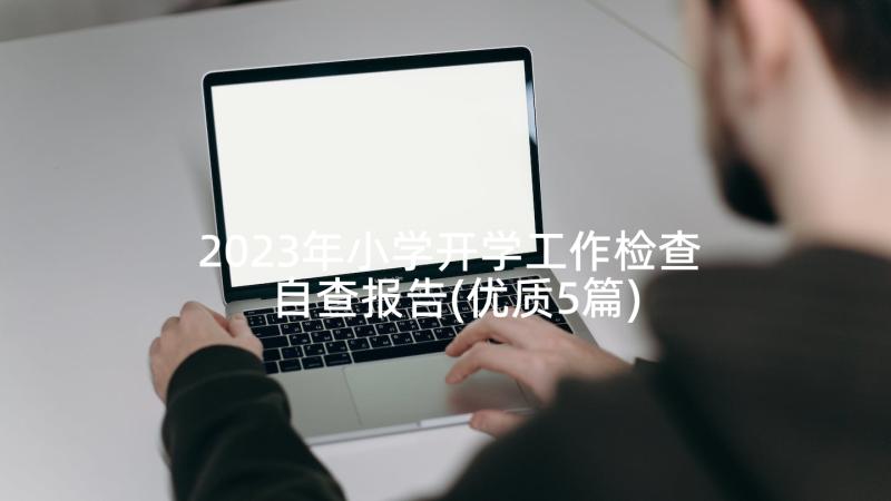 2023年小学开学工作检查自查报告(优质5篇)