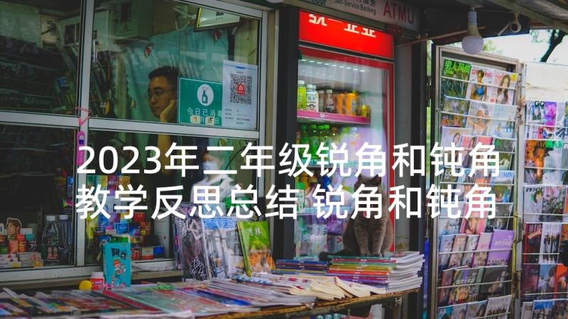 2023年二年级锐角和钝角教学反思总结 锐角和钝角教学反思(汇总5篇)