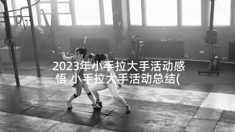 2023年小手拉大手活动感悟 小手拉大手活动总结(通用6篇)