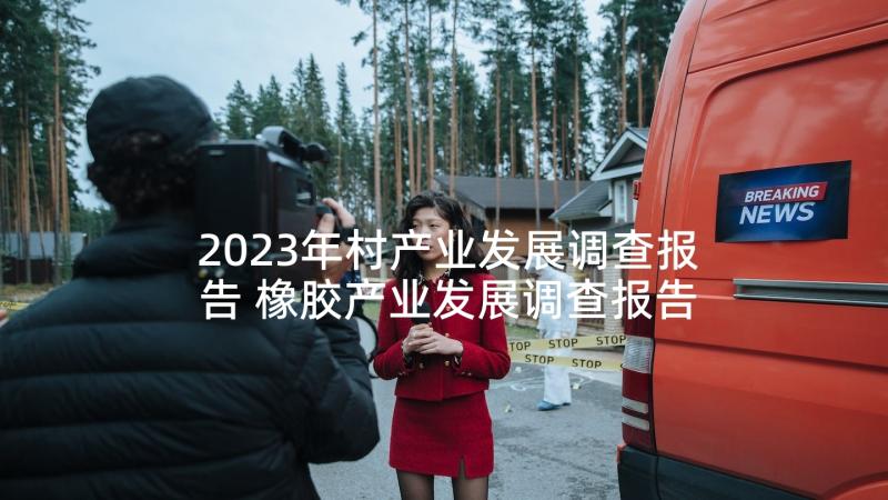 2023年村产业发展调查报告 橡胶产业发展调查报告(模板5篇)