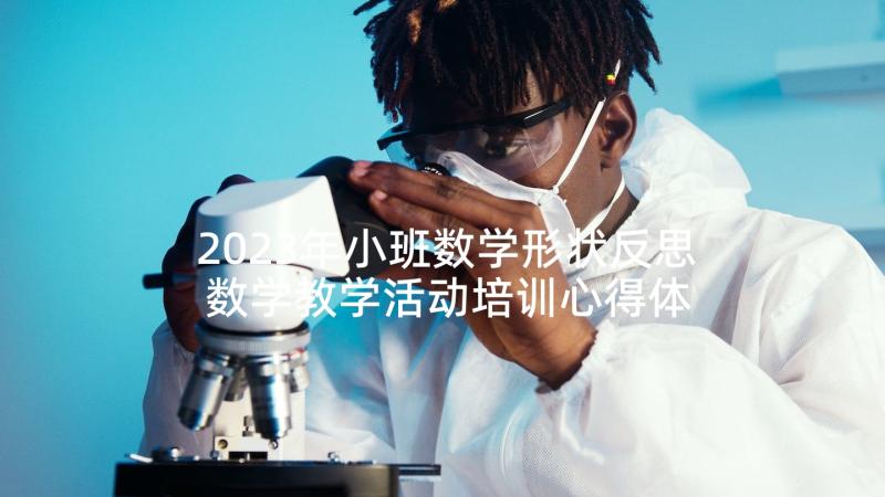 2023年小班数学形状反思 数学教学活动培训心得体会(精选10篇)