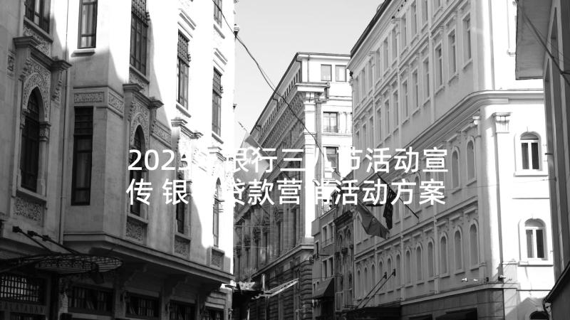 2023年银行三八节活动宣传 银行贷款营销活动方案(优秀7篇)