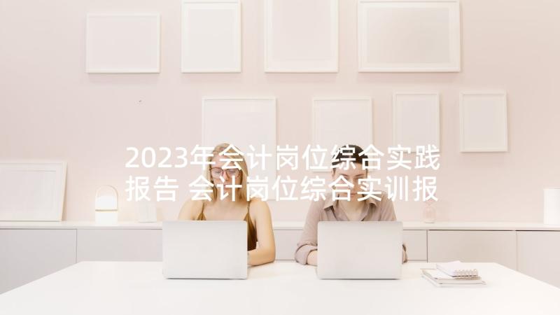 2023年会计岗位综合实践报告 会计岗位综合实训报告(汇总5篇)