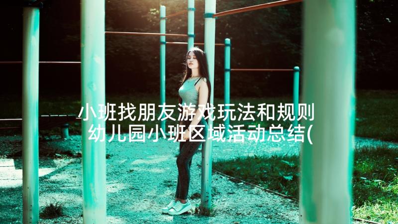 小班找朋友游戏玩法和规则 幼儿园小班区域活动总结(通用10篇)