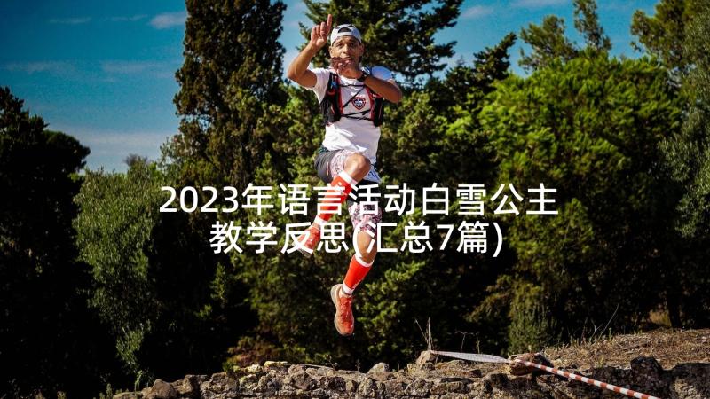 2023年语言活动白雪公主教学反思(汇总7篇)