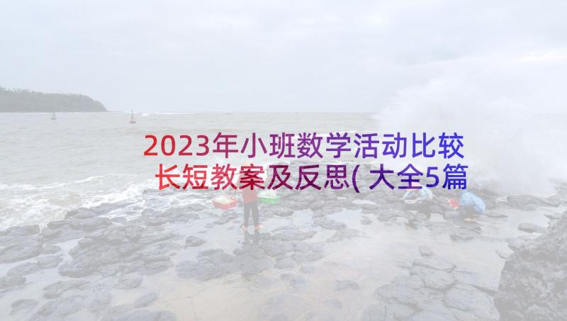 2023年小班数学活动比较长短教案及反思(大全5篇)