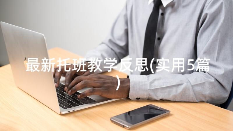 最新托班教学反思(实用5篇)