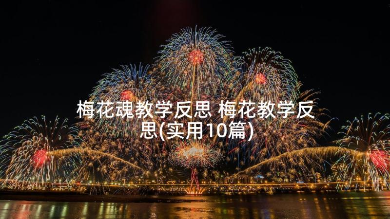 梅花魂教学反思 梅花教学反思(实用10篇)