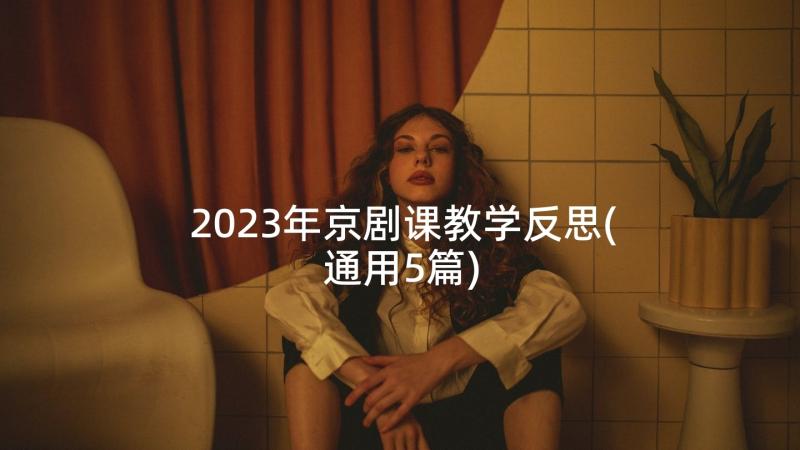 2023年京剧课教学反思(通用5篇)