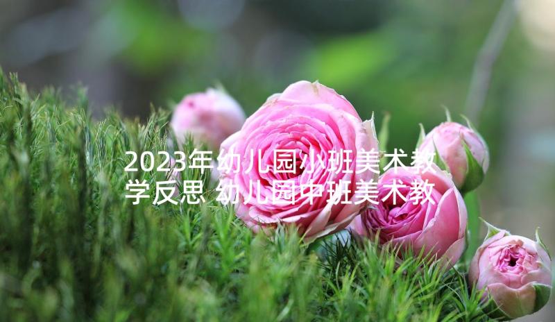 2023年幼儿园小班美术教学反思 幼儿园中班美术教案及教学反思(实用8篇)