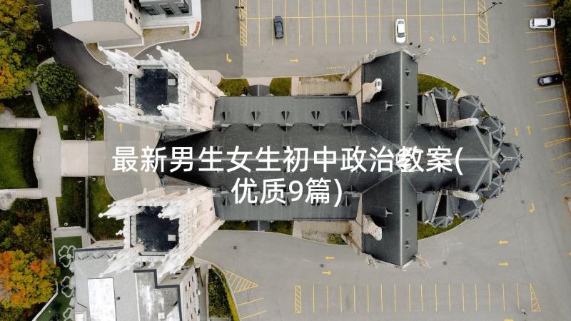 最新男生女生初中政治教案(优质9篇)