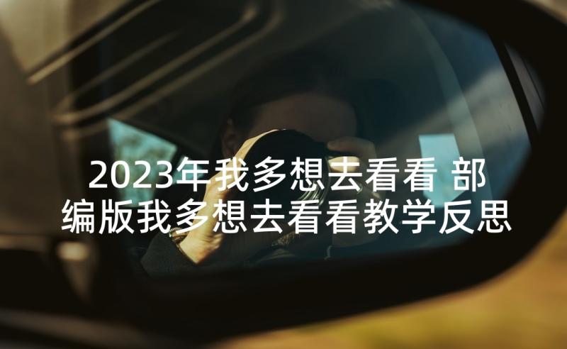 2023年我多想去看看 部编版我多想去看看教学反思(优秀5篇)