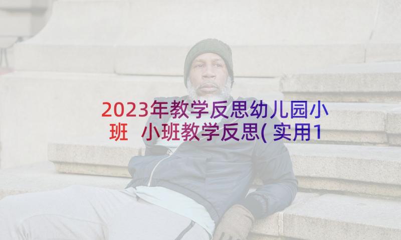 2023年教学反思幼儿园小班 小班教学反思(实用10篇)