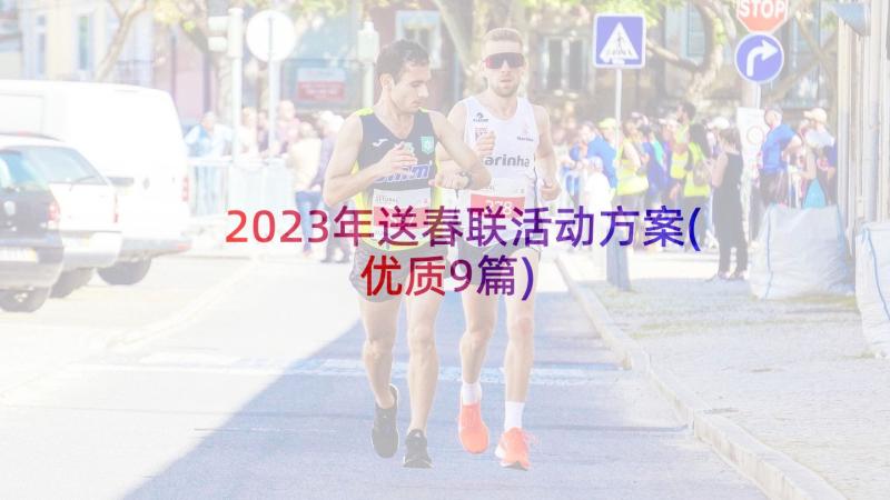 2023年送春联活动方案(优质9篇)