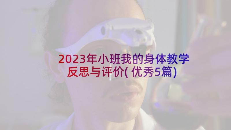 2023年小班我的身体教学反思与评价(优秀5篇)